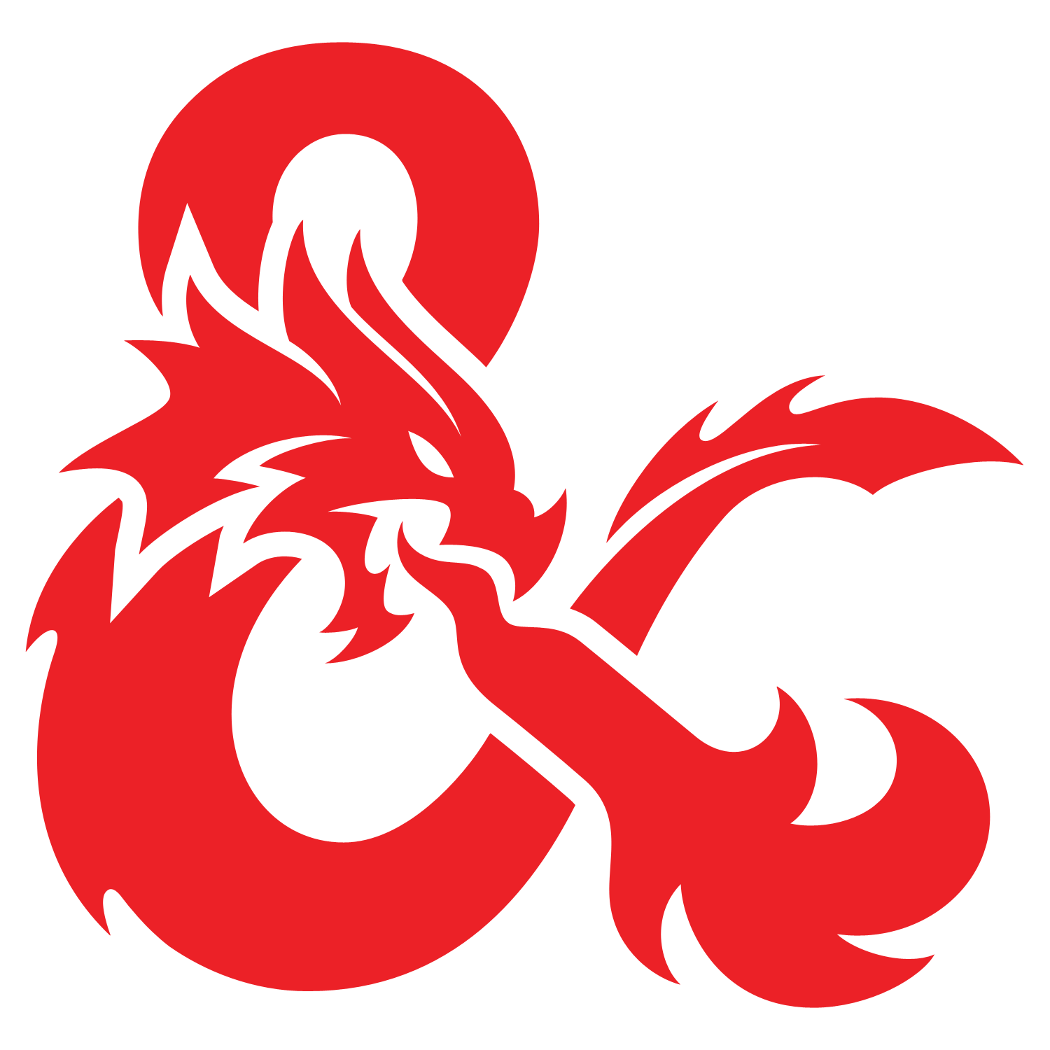 The Dungeons and Dragons Ampersand logo