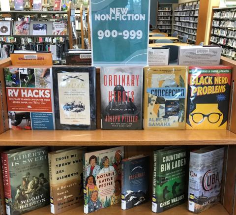 new nonfiction display