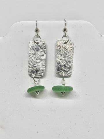 Beach Glass Earrings 