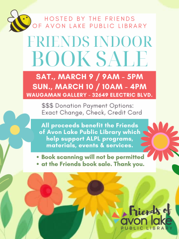 Spring 2024 Book Sale 