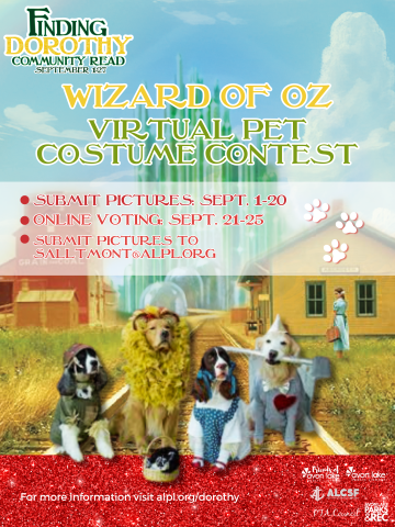 Virtual Pet Contest Avon Lake Public Library Oz 