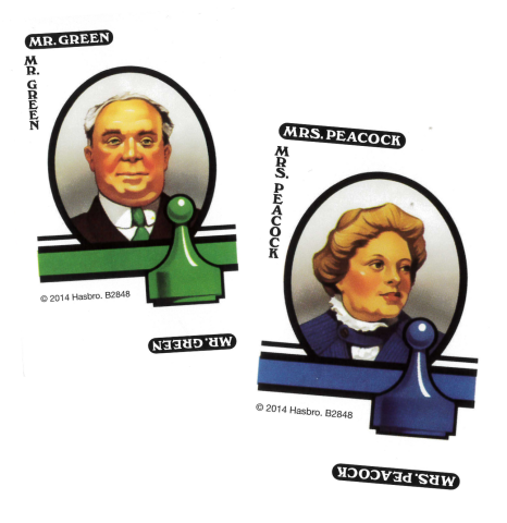 Mr. Green and Mrs. Peacock