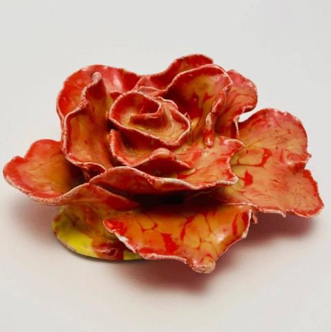 ceramic flower making
