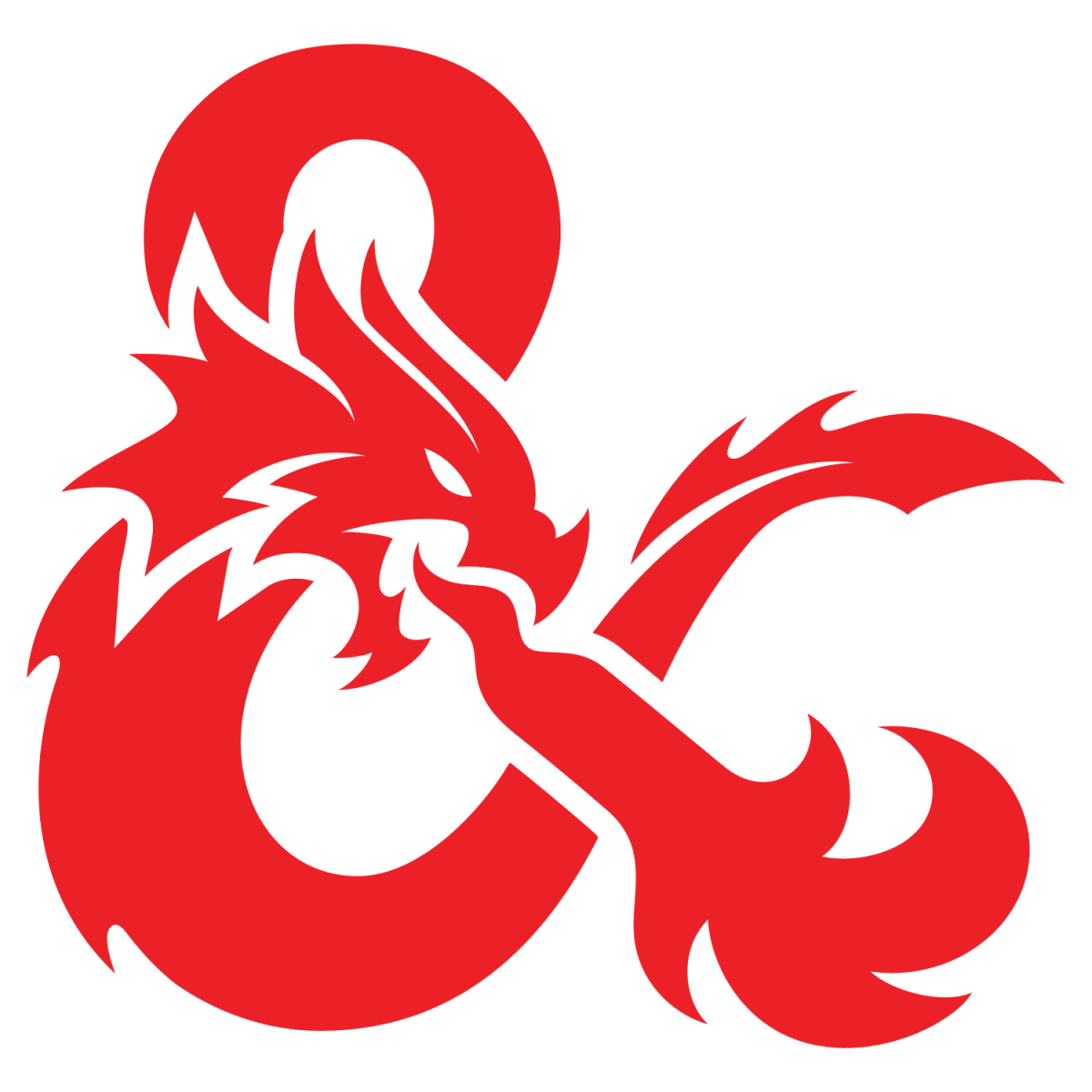 The Dungeons and Dragons Ampersand logo