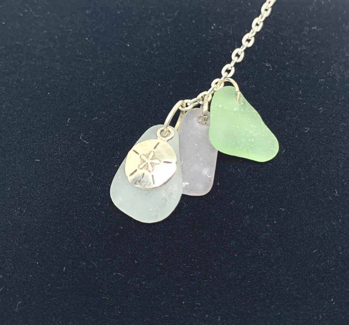 Beach Glass Necklace 